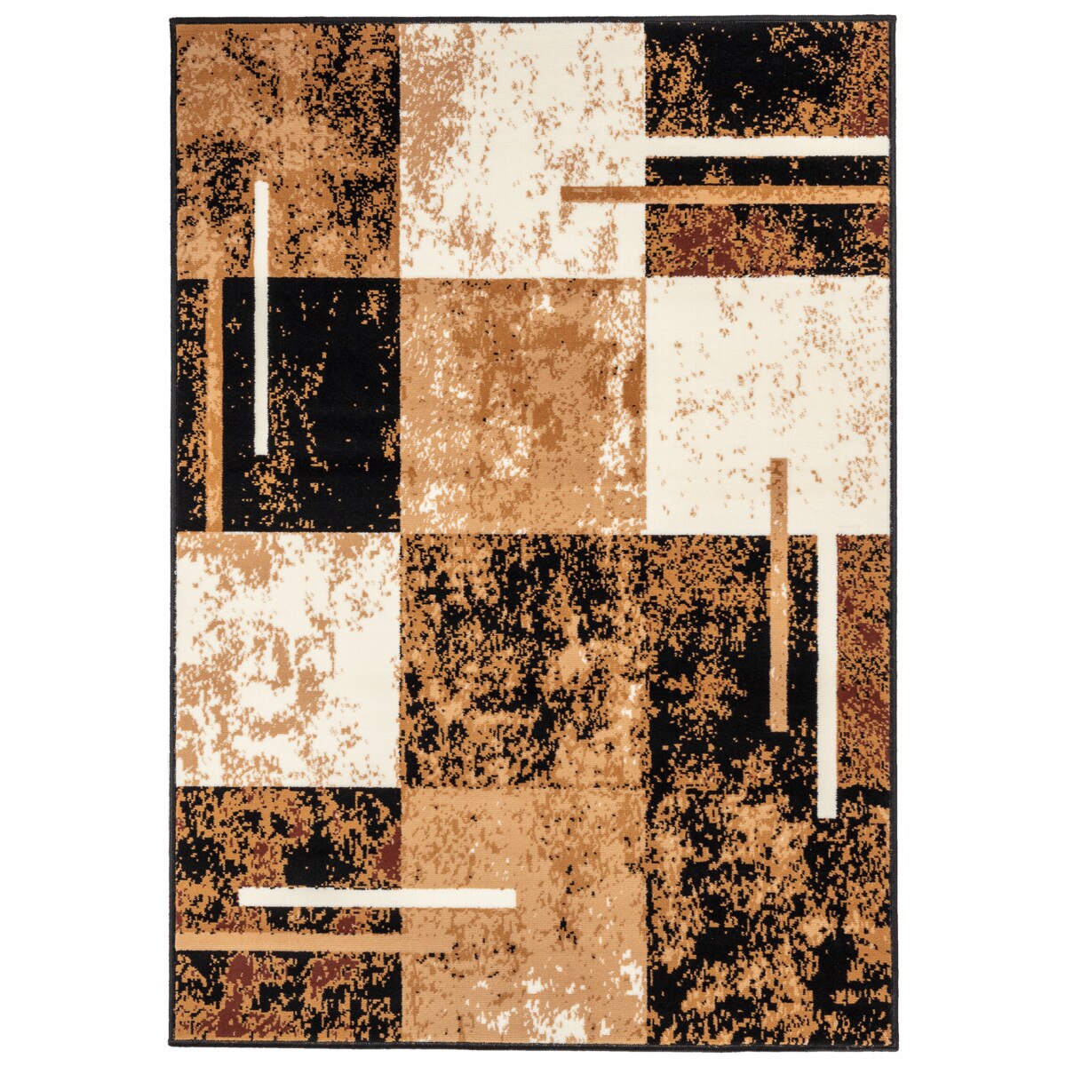 Covor Modern & Geometric Lapasic, Maro/Bej, 80x150 cm, C04-0201113